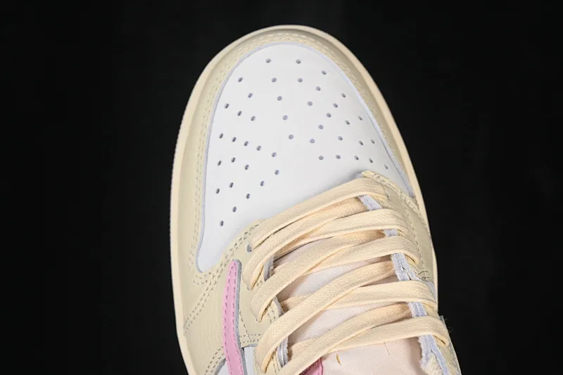 All categories Air Jordan Jordan series basketball shoes Air Jordan 1 Low ZG version Travis Scott x Air Jordan 1 Low OG AJ1 Joe 1 undercut low top full head layer IQ7604-100